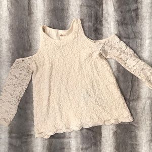 Hollister cold shoulder top